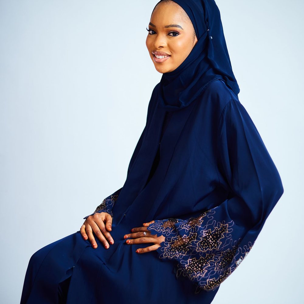 Crepe Everyday Abaya – Navy